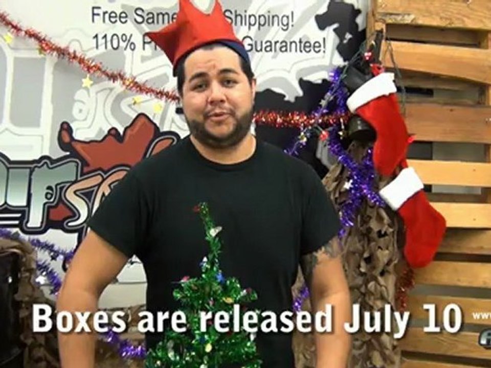 Airsplat Jackpot Box #7 Christmas In July Edition - Tons of Great Rifles, Prizes, and More!