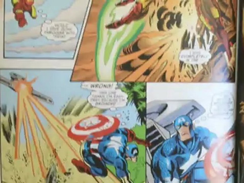 CGR Comics - IRON MAN/CAPTAIN AMERICA comic review