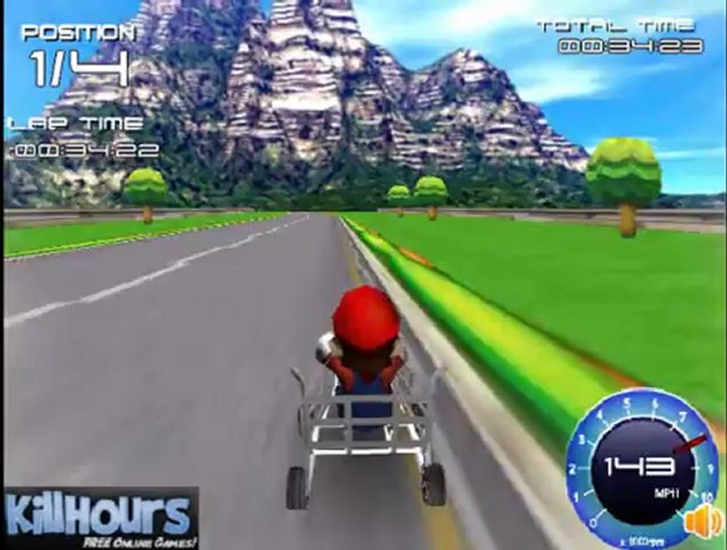 ⁣3D Mario Yarışı - 3D Oyunlar - Sunoyun.com