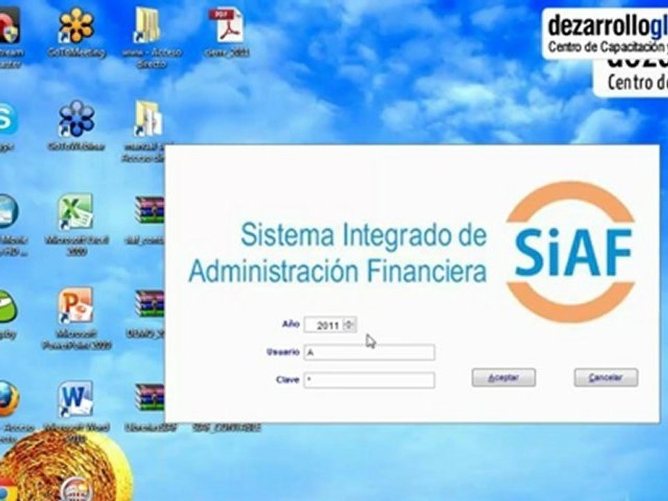 Curso del SIAF 2012 - Módulo Contable P6