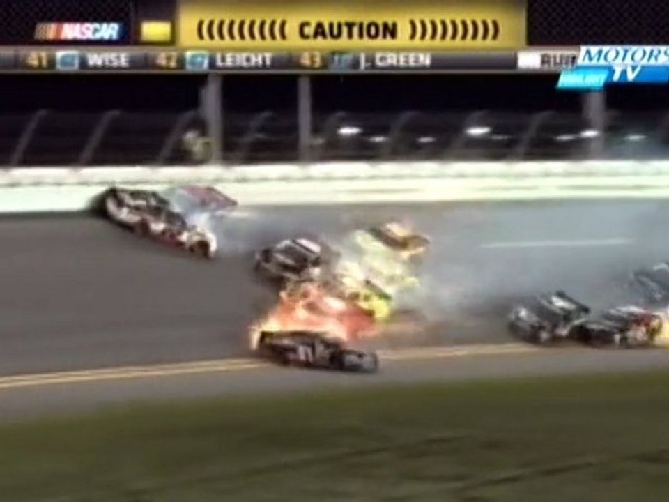 Nascar Nationwide 2012 Subway Jalapeno 250 Big One