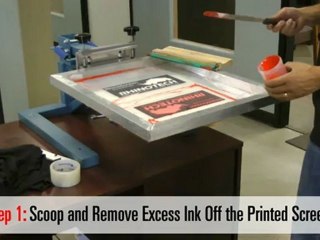 GO UNO DTS System - Screen Printing and Screen Reclaiming
