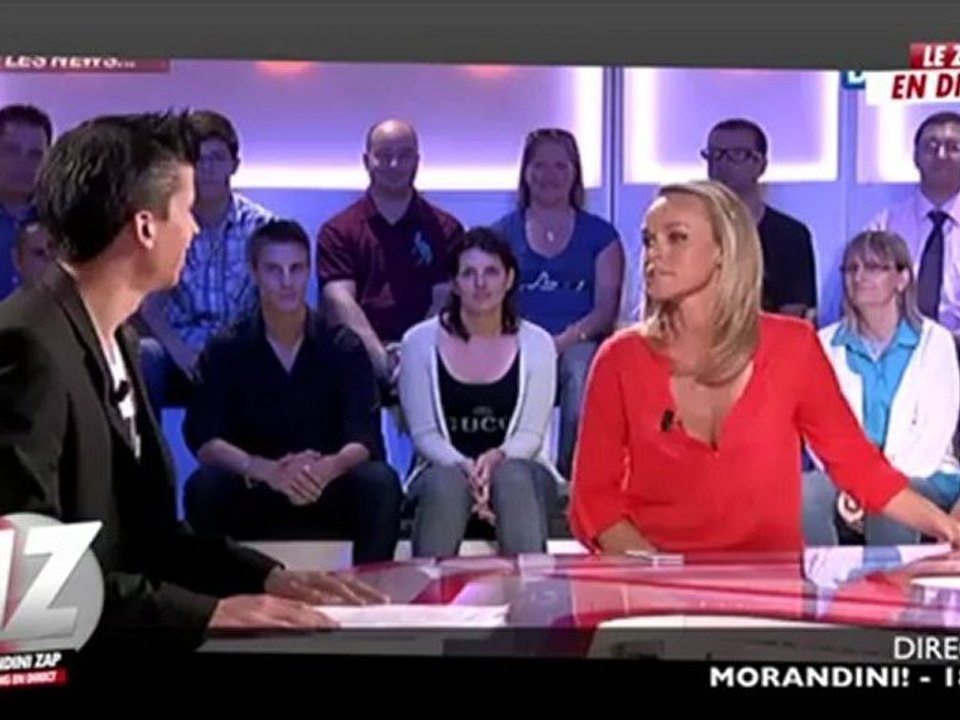 Morandini : une personne dans le public fait pipi en direct