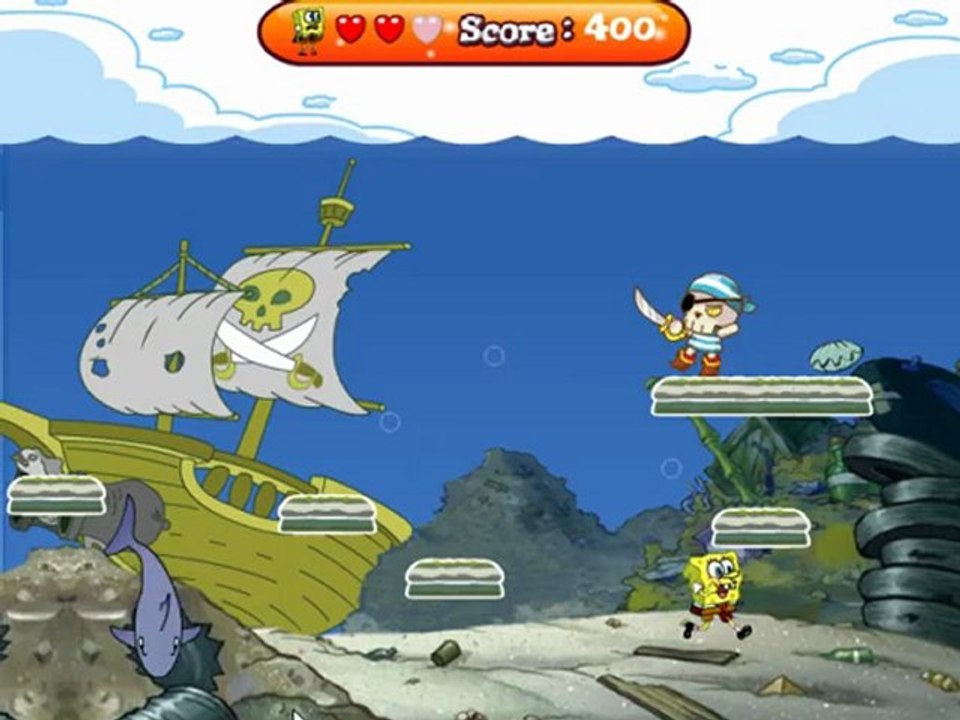 O tesouro do Bob Esponja
