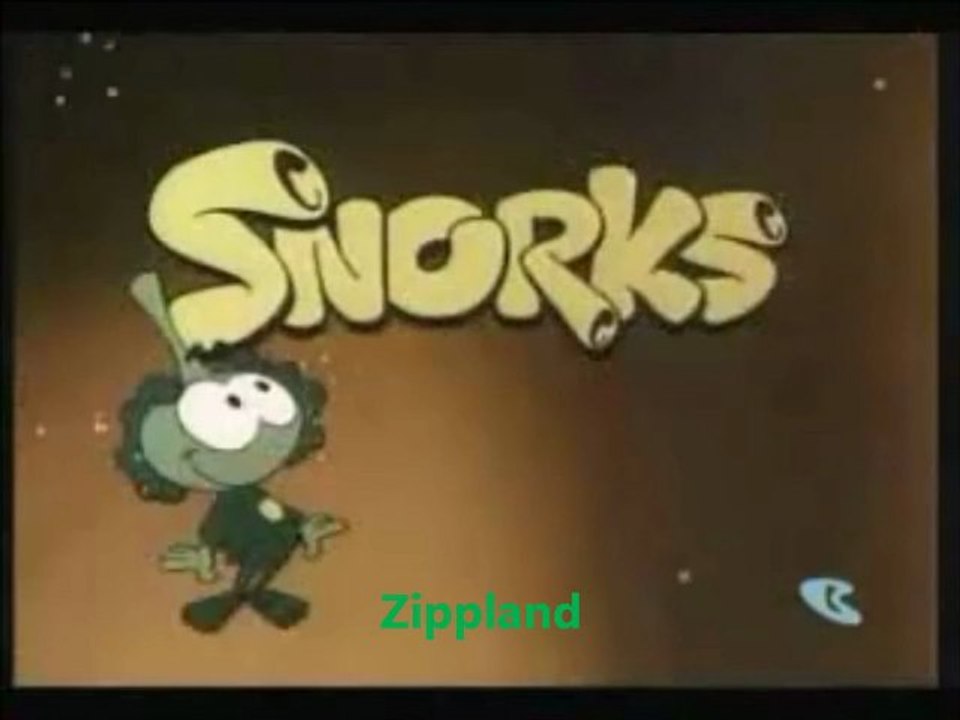 Les snorky . Générique version américaine .