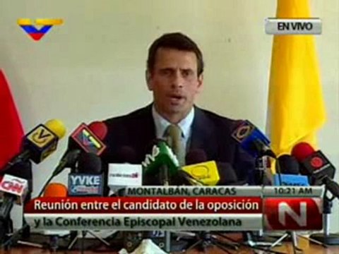 (VÍDEO) Capriles desestima nuevamente veracidad del CNE