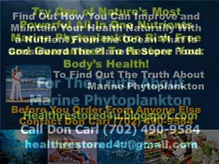 marine phytoplankton false claims