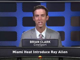 Miami Heat Introduce Ray Allen