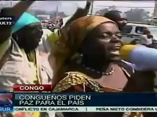 RDC: exigen a militares tomar medidas contra rebeldes