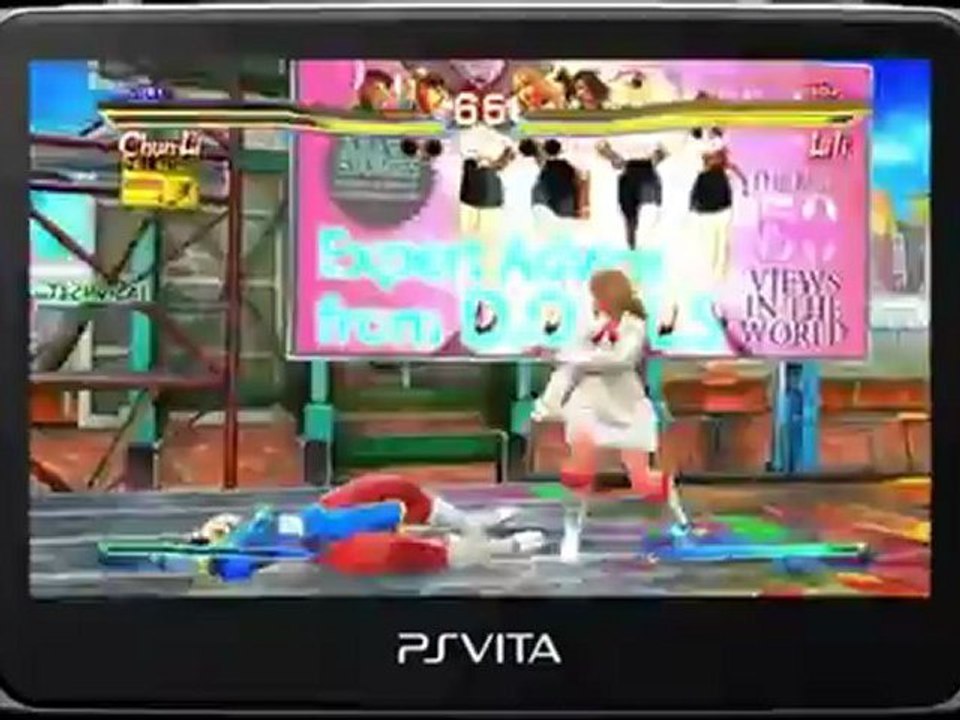 Street Fighter X Tekken - PS Vita Tekken Gameplay