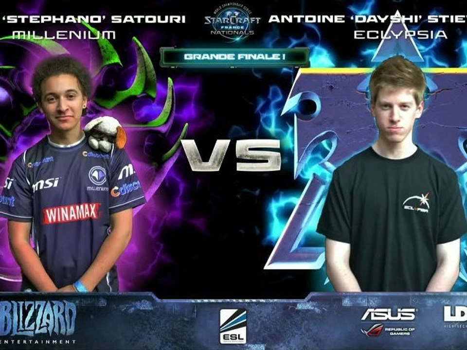 WCS : Stephano vs Dayshi - Map 2