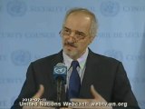 SYRIE Bashar Ja’afari, Permanent Representative of the Syrian Arab Republic to the United Nations