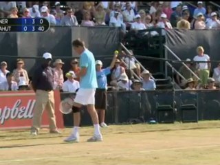Newport - Isner, a cuartos