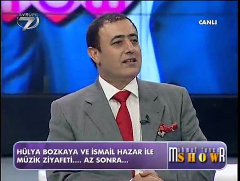 7 Temmuz 2012 Mahmut TUNCER show sezon finali canlı yayında veda konuşması