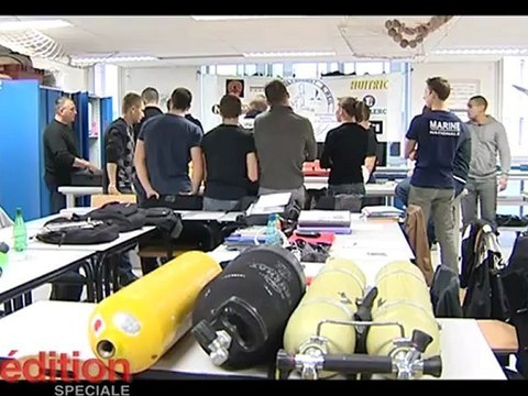 Les plongeurs dans la Marine nationale