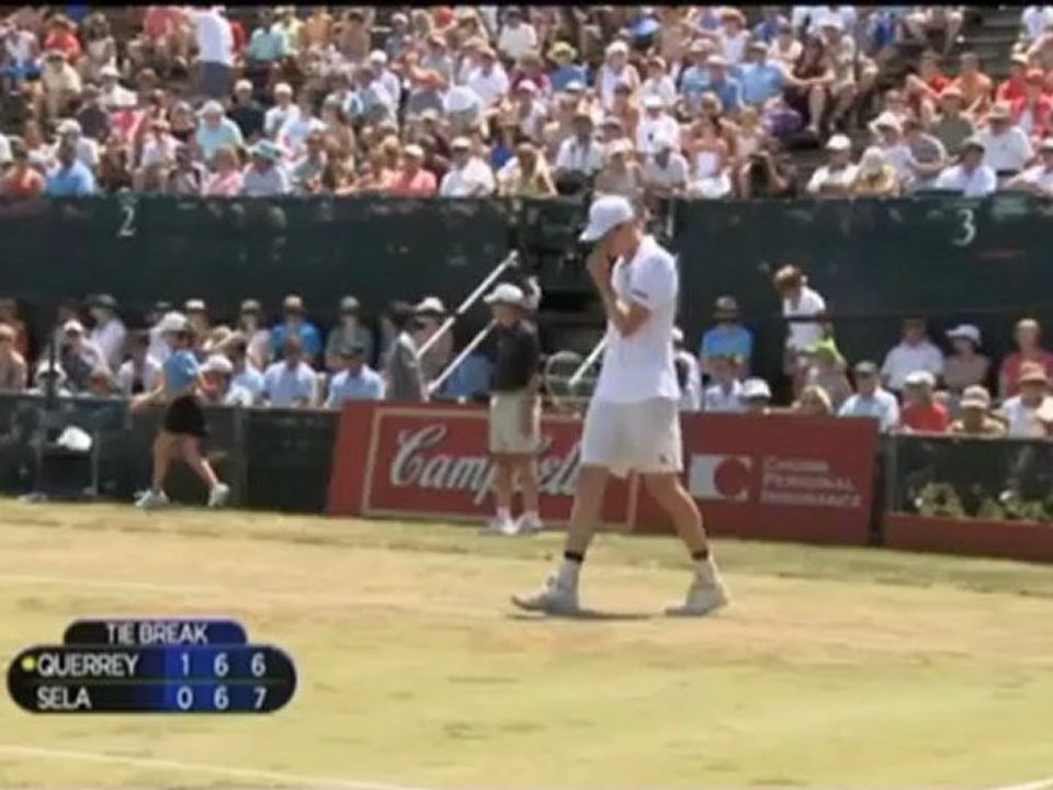 Newport: Querrey muss die Koffer packen