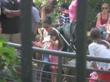 Katie Holmes Visits Central Park Zoo with Her Mom and Suri