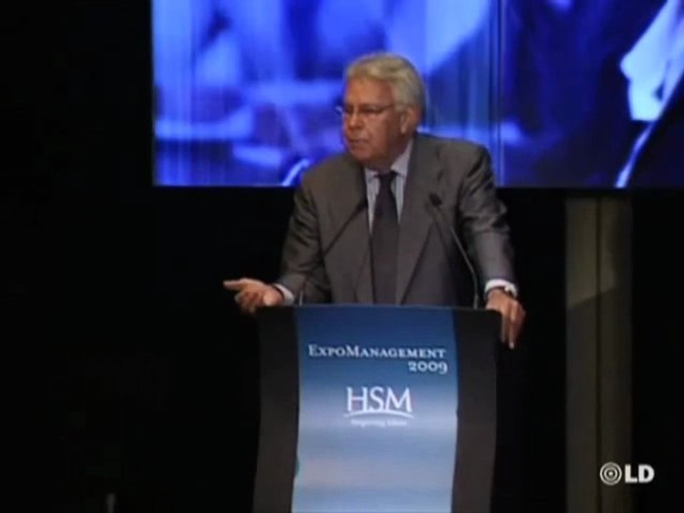 Aznar y Felipe González, dos visiones diferentes de la crisis