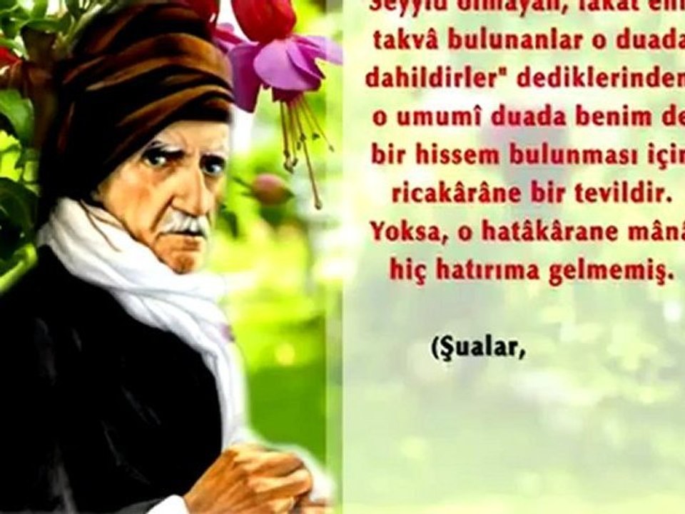 AHMET AKGÜNDÜZ'E  CEVAP - 1 (BEDİÜZZAMAN SAİD NURSİ SEYYİD DEĞİLDİ)