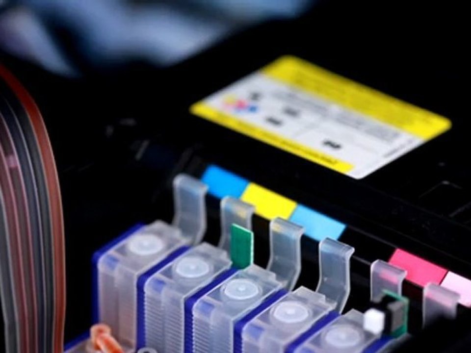 Установка СНПЧ на принтер Epson Artisan 730