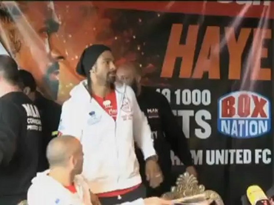 Haye: 'Wovor sollte ich Angst haben?'