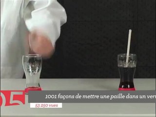Top 5 : 1001 façons de mettre une paille dans son verre