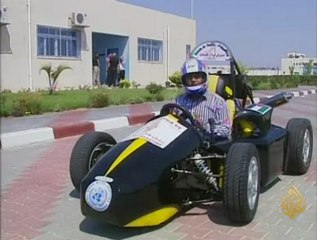 تصنيع سيارة فورميولا بمواصفات عالميه في غزة
