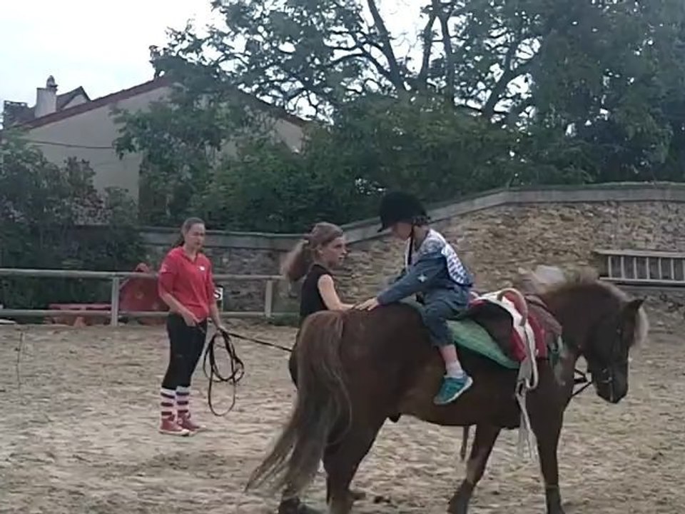 équitation à sports vacances le 12/07/2012