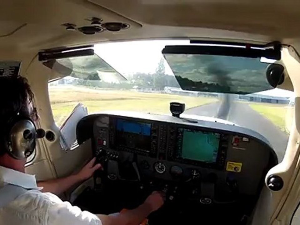 Atterrissage à Saucats