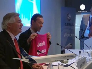 Airbus announces more orders at Farnborough