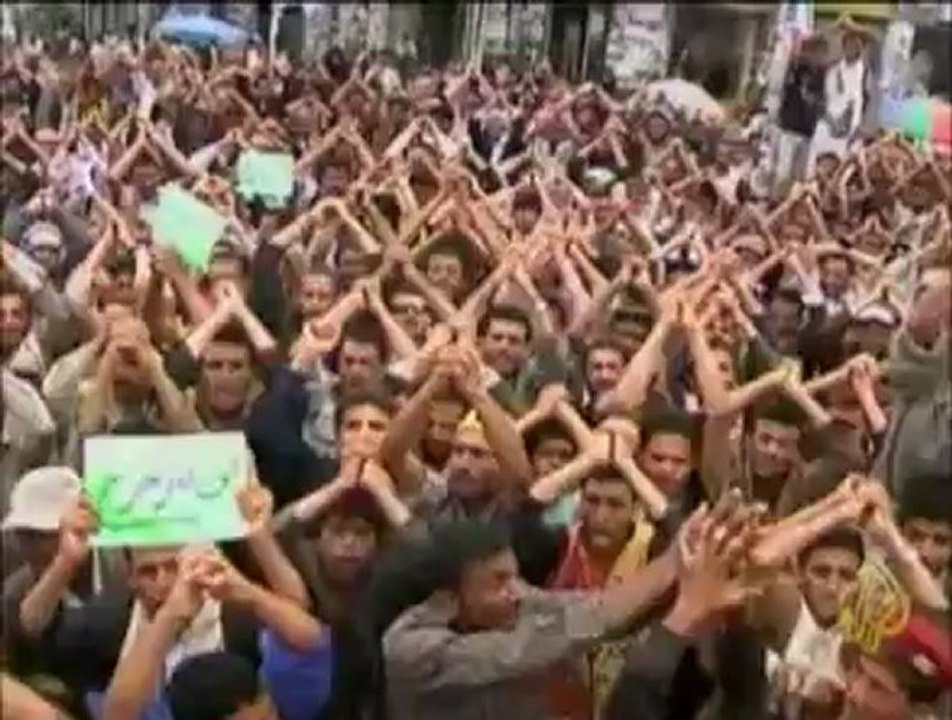 خروج ملايين اليمنيين في جمعة "ثورة حتى النصر"