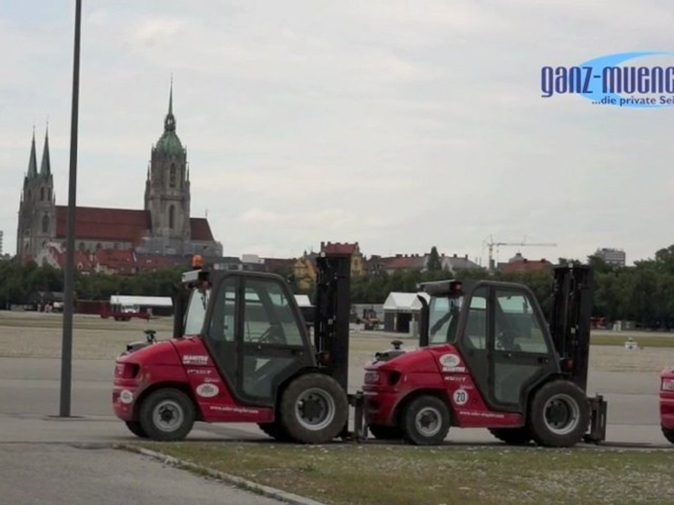 11.07.2012: Aufbau Oktoberfest und ZLF 2012