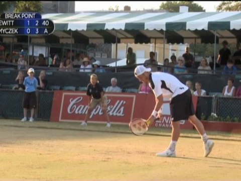 Newport: Hewitt überrolt auch Smyczek