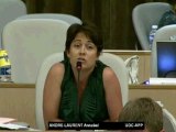 AP 12 juillet 2012 - Intervention d'Annabel ANDRÉ-LAURENT sur Rhône-Alpes, la santé pour tous dans un environnement sain