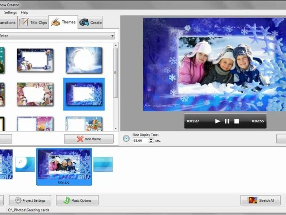 How to Make a Beautiful Video Postcard for Christmas