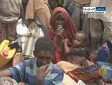 معاناة الاف النازحين من الجفاف بجنوب الصومال