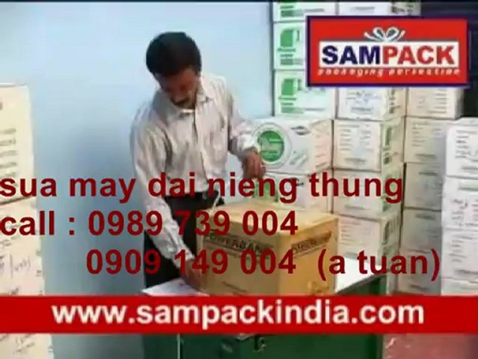 MÁY ĐAI NIỀNG THÙNG - ĐÓNG GÓI THẾ TÀI
