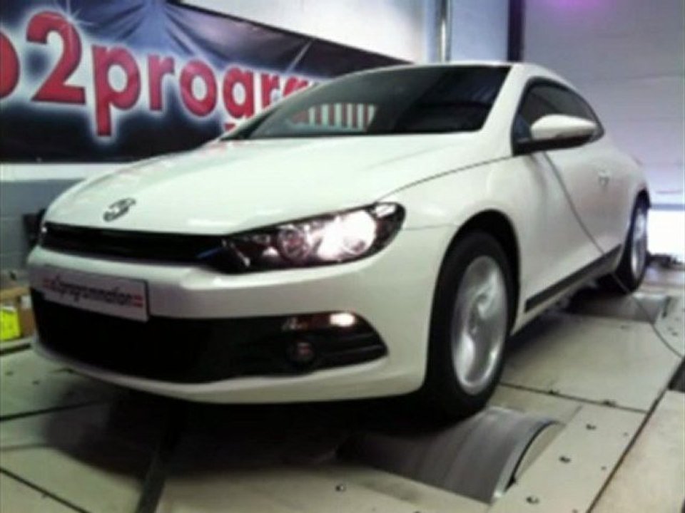 ::: o2programmation ::: Reprogrammation moteur VW Scirocco 2012 2L TDICR 143 ch@190ch o2programmation test dyno