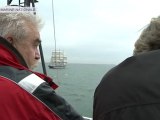 Les navires russes accostent aux Tonnerres de Brest