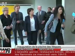Inauguration de la piscine des Weppes