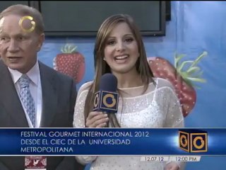 Inició el Festival Gourmet Internacional 2012 en el CIEC de la Universidad Metropolitana