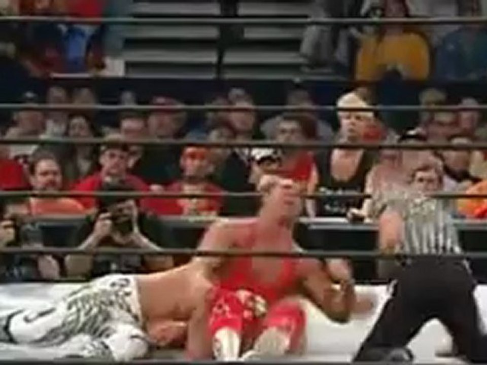 Kurt Angle Vs Edge Hair Vs Hair Match