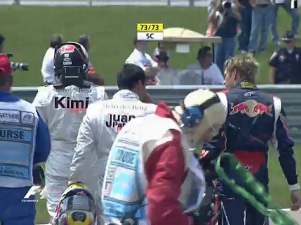 Indianapolis 2006 Formula 1 Start Crash