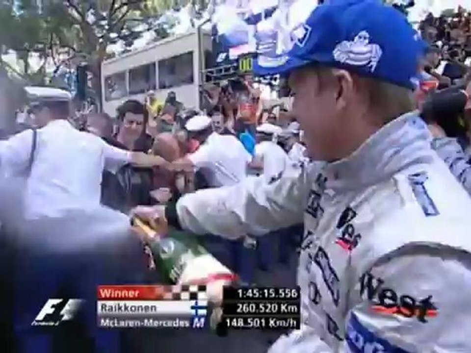 Monaco 2005 Formula 1 Podium