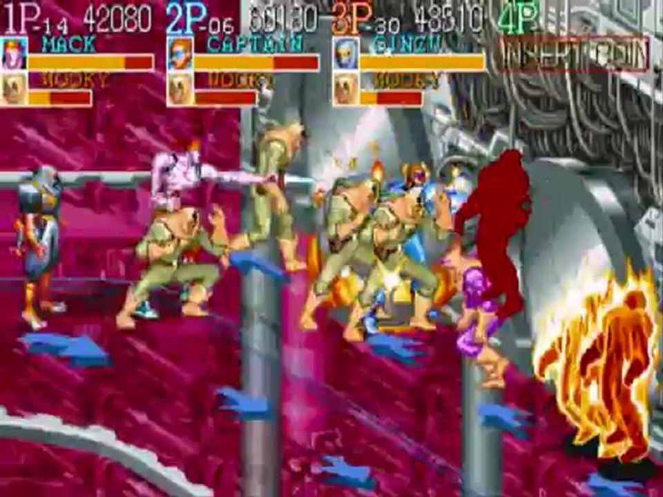 Captain Commando 3-Player Playthrough