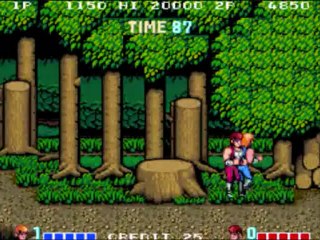 Double Dragon 2-Player Playthrough