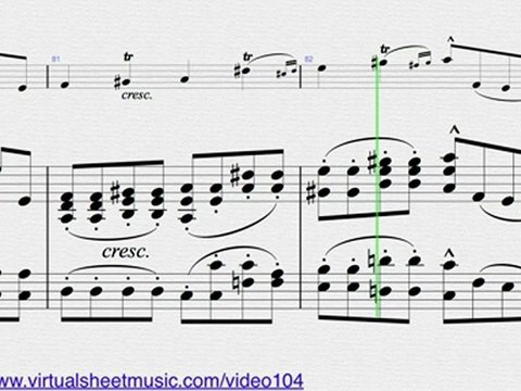 Franz Joseph Haydn's Concerto in C major, 1st Movement violin and piano sheet music - Video Score
