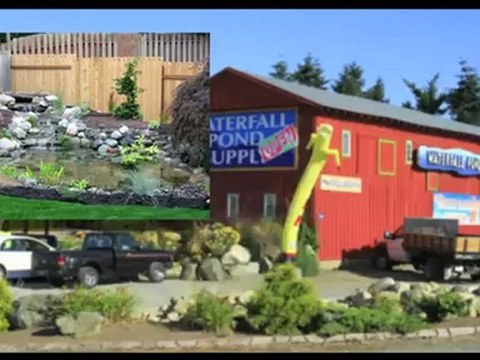 Waterfall Pond Installation & Supply