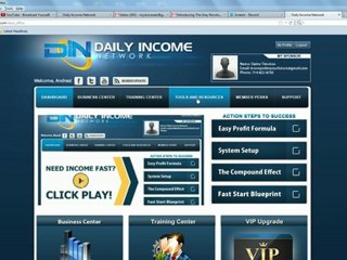 Daily Income Network Signup