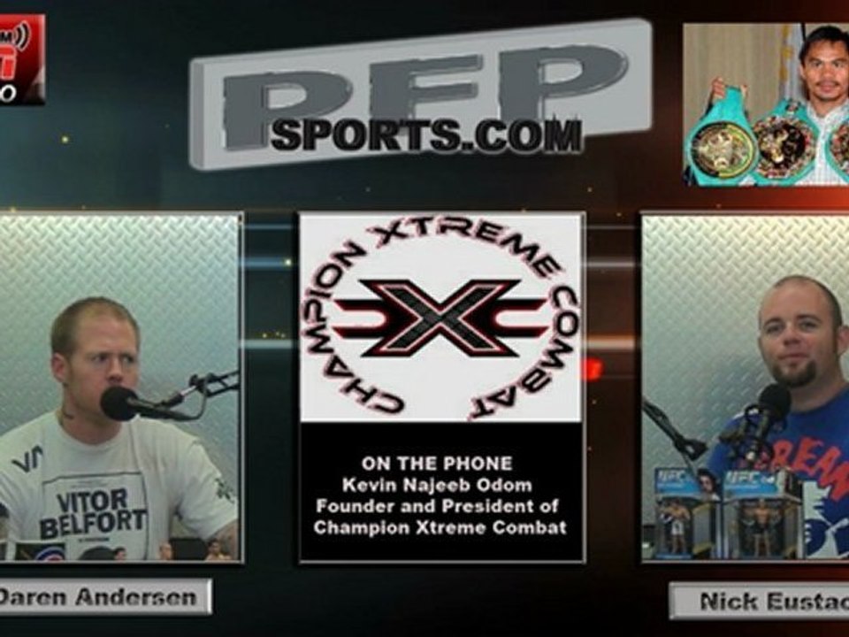 Pound for Pound Sports Talk Interview with Kevin Najeeb Odom